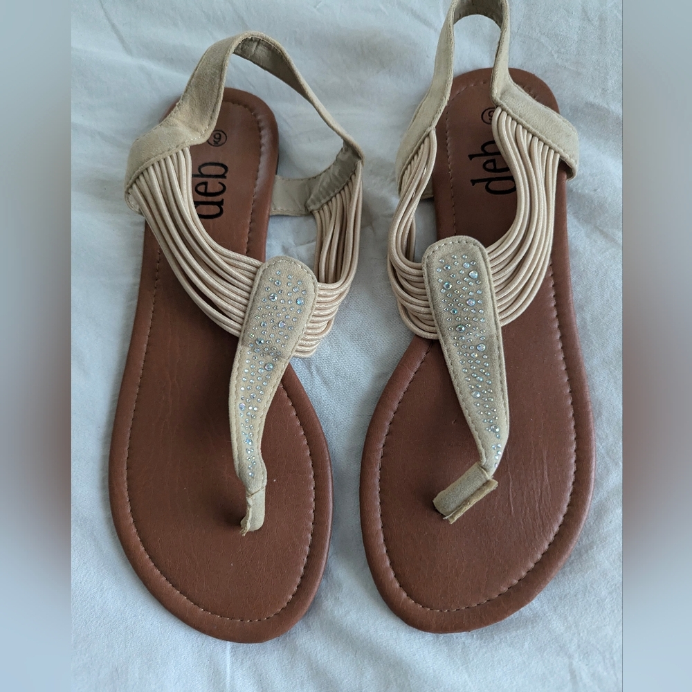 Deb T-Strap Sandals